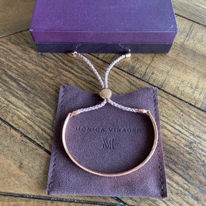 Monica Vinader Rose Gold Bracelet